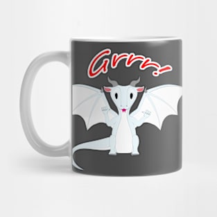 Cute White Dragon Mug